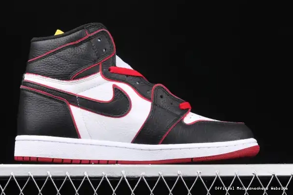 Official Maikesneakers 555088-062 Jordan High Air 1 OG Bloodline 0324